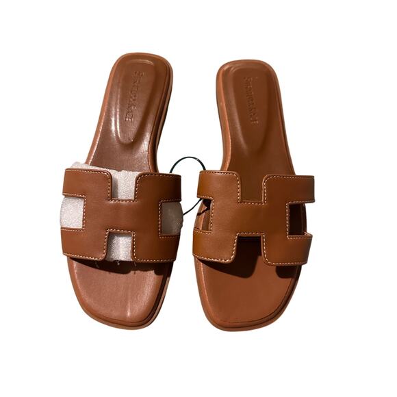 Stratuxx Kaze Womens Sandal Flat H-Band Slide-On Size 7M - Picture 2 of 3